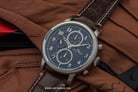 Lucien Piccard Holden LP-28017MF-03-BRW Chronograph Blue Dial Brown Leather Strap-3