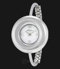 Marc Jacobs MBM3395 Donut Gloss White Dial Stainless Steel Bangle Ladies Watch-0