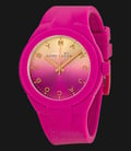 Marc Jacobs MBM5538 X UP ink Dial Pink Silicone Ladies Watch-0