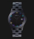 Marc Jacobs MBM8601 Hendry Black Dial Black Stainless Steel Watch-0