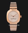 Marc Jacobs The Cushion Watch MJ0120184716 Ladies Rose Gold Dial Rose Gold Stainless Steel Strap-0