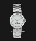 Marc Jacobs The Round Watch MJ0120184717 Ladies Silver Dial Stainless Steel Strap  -0