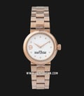 Marc Jacobs The Round Watch MJ0120184719 Ladies Silver Dial Rose Gold Stainless Steel Strap  -0