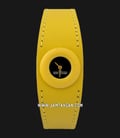 Marc Jacobs The Donut Watch MJ0120184723 Ladies Black Dial Yellow Leather Strap-0