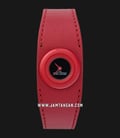 Marc Jacobs The Donut Watch MJ0120184724 Ladies Black Dial Red Leather Strap -0
