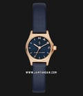 Marc Jacobs Henry MJ1611 Blue Dial Blue Leather Strap-0
