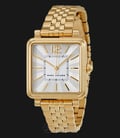 Marc Jacobs MJ3462 Vic Silver Dial Gold Tone Stainless Steel Watch-0