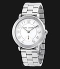 Marc Jacobs MJ3469 Riley White Dial Stainless Steel Watch-0