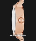 Marc Jacobs Riley MJ3492 Brown Pattern Dial Rose Gold Stainless Steel Strap-1