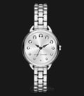 Marc Jacobs MJ3497 Betty White Dial Stainless Steel Watch-0