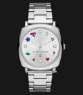 Marc Jacobs Mandy MJ3548 Ladies Silver Dial Stainless Steel Strap-0
