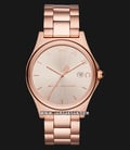 Marc Jacobs Henry MJ3585 Rose Gold Dial Rose Gold Stainless Steel Strap-0