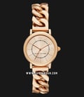 Marc Jacobs Roxy MJ3595 Ladies Rose Gold Dial Rose Gold Stainless Steel Strap-0