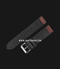 Strap Jam Tangan Leather Martini Latigo C13302_V3-22X20 Dark Brown 22mm Silver Buckle-1