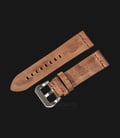 Strap Jam Tangan Leather Martini Essex C16305-24X22 Brown 24mm Silver Buckle-1