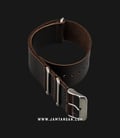 Strap Jam Tangan Leather Martini Parma C16902-LT-22X22 Brown 22mm Silver Buckle-1