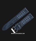 Strap Jam Tangan Martini 50s C175008-22X20 22mm Navy Leather - Silver Buckle-1