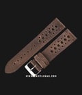 Strap Jam Tangan Leather Martini 50s C17503_V2-22X20 Chocolate 22mm Silver Buckle-0