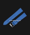 Strap Jam Tangan Leather Martini Novara C17932-20X18 Blue 20mm Silver Buckle-0