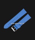 Strap Jam Tangan Leather Martini Novara C17932-22X20 Blue 22mm Silver Buckle-0