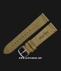 Strap Jam Tangan Leather Martini Fossa C18110-22X20 Olive 22mm Silver Buckle-1