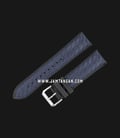 Strap Jam Tangan Leather-Rubber Martini Potenza N194_V2-22X20 Blue-Black 22mm Silver Bckl-0