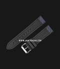 Strap Jam Tangan Leather-Rubber Martini Potenza N194_V2-22X20 Blue-Black 22mm Silver Bckl-1