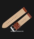 Strap Jam Tangan Leather Martini Baby Gator P20704-22X22 Rouille 22mm Silver Buckle-1