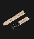 Strap Jam Tangan Leather Martini South Africa P21201-ML-20X18 Black 20mm Silver Buckle-1