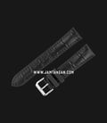 Strap Jam Tangan Leather-Rubber Martini S.Africa P21201-ML_V2-20X18 Black 20mm Silver Bckl-0