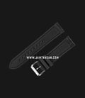 Strap Jam Tangan Leather-Rubber Martini S.Africa P21201-ML_V2-22X20 Black 22mm Silver Bckl-1