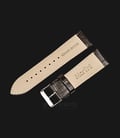 Strap Jam Tangan Leather Martini South Africa P21203-ML-24X22 Chocolate 24mm Silver Buckle-1