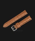Strap Jam Tangan Leather Martini South Africa P21204-ML-20X18 Tan 20mm Silver Buckle-0