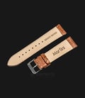 Strap Jam Tangan Leather Martini South Africa P21204-ML-22X20 Tan 22mm Silver Buckle-1