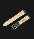 Strap Jam Tangan Leather Martini South Africa P21207-ML-20X18 Green 20mm Silver Buckle-1