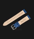 Strap Jam Tangan Leather Martini South Africa P21208-20X18 Blue 20mm Silver Buckle-1