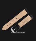 Strap Jam Tangan Leather Martini South Africa P22201-20X18 Black 20mm Silver Buckle-1