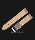 Strap Jam Tangan Martini South Africa P222010-22X20 22mm Beige Leather - Silver Buckle-1