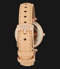 Michael Kors MK2463 Mini Parker Pearl Dial Beige Leather Strap Watch-3