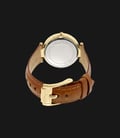 Michael Kors MK2464 Mini Parker Pearl Dial Brown Leather Strap Watch-2
