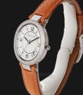 Michael Kors MK2542 Parker Pearl Dial Brown Leather Strap Watch-1