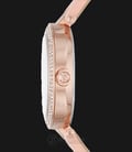 Michael Kors MK2590 Mini Parker Rose Gold-Tone and Pink Leather Strap-1
