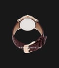 Michael Kors Norie MK2608 Ladies Rose Gold Sunray Dial Brown Leather Strap -2