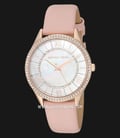 Michael Kors Lauryn MK2690 Ladies Mother of Pearl Dial Pink Leather Strap -0