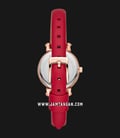 Michael Kors Sofie MK2850 Ladies Mother of Pearl Dial Red Leather Strap-2