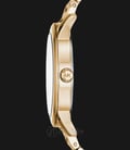 Michael Kors MK3520 Hartman Pink Dial Gold Stainless Steel Bracelet Watch-1