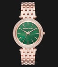 Michael Kors MK3552 Darci Green Mother of Pearl Dial Rose Gold-tone Stainless Steel-0