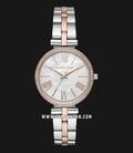 Michael Kors MK3969 Maci Mother of Pearl Dial Dual Tone Stainless Steel Strap-0