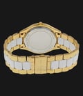 Michael Kors MK4295 Slim Runway White Dial Gold-tone and White Accetate Watch-2