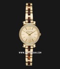 Michael Kors Sofie MK4346 Gold Dial Dual Tone Stainless Steel Strap-0